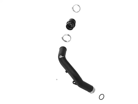 aFe 46-20668-B BladeRunner 2-1/2 IN Aluminum Hot Charge Pipe Black 22-23 Subaru WRX H4-2.4L (t)