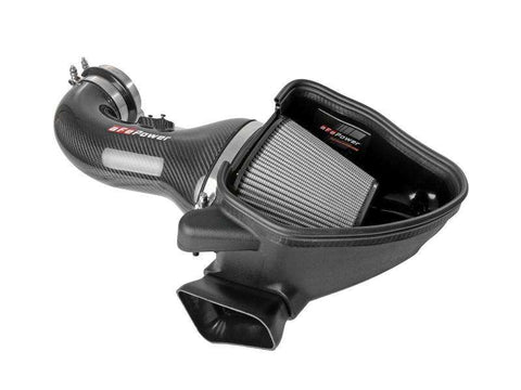 aFe 57-10018D 17-12 Chevrolet Camaro ZL1 (6.2L-V8) Track Series Carbon Fiber CAI System w/ Pro-DRY S Filters