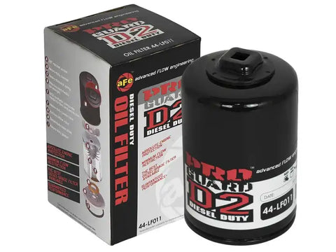 aFe 44-LF011-MB Pro GUARD D2 Oil Filter 99-05 GM Gas Trucks V8 4.8L/5.3L/6.0L (4 Pack)