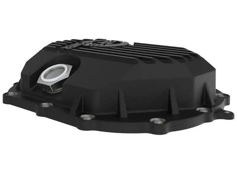 aFe 46-71050B Power 11-18 GM 2500-3500 AAM 9.25 Axle Front Differential Cover Black Machined Street Series