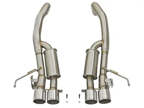 aFe 49-34082-P MACHForce XP 3in-2 1/2in Axle Back 304SS Exhaust w/ Polished Tips 15-17 Chevy Corvette Z06