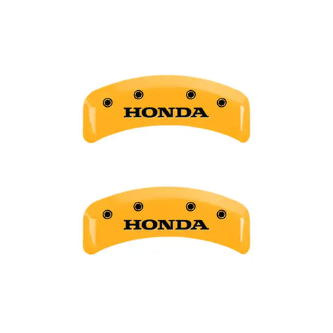 MGP 4 Caliper Covers Engraved Front & Rear MGP Black finish silver ch