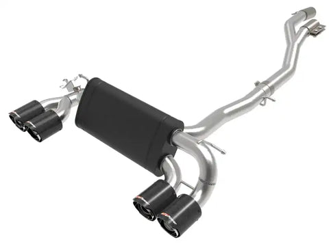 aFe 49-36351-C MACHForce XP Exhausts Cat-Back SS 19-21 BMW M2 Competition L6-3.0L w/Carbon Tips