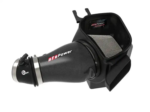 aFe 57-10009D Track Series Carbon Fiber Pro Dry S AIS - 19-20 Jeep Grand Cherokee Trackhawk 6.2L