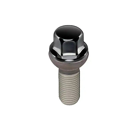 McGard Hex Lug Bolt (Radius Seat) M14X1.5 / 17mm 26.3mm Shank Length (Box of 50) - Black