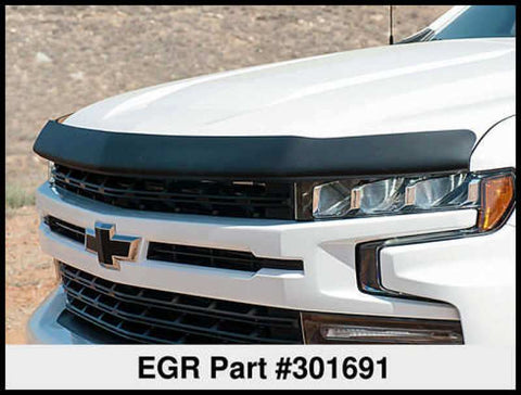 EGR 301691 Superguard Hood Guard Dark Smoke Finish