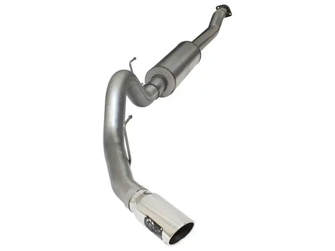 aFe 49-43069-P MACHForce XP SS Exhaust 4in Cat-Back w/ Polish Tip 2015 Ford F-150 EcoBoost V6 2.7/3.5Ltt