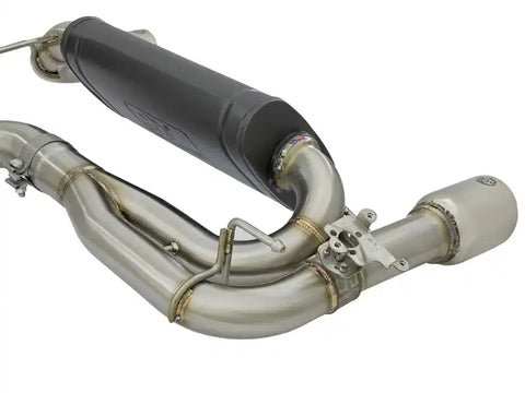 aFe 49-36336-P MACHForce XP Exhausts Axle-Back 12-15 BMW 335i 3.0T (SS w/Polished Tips)