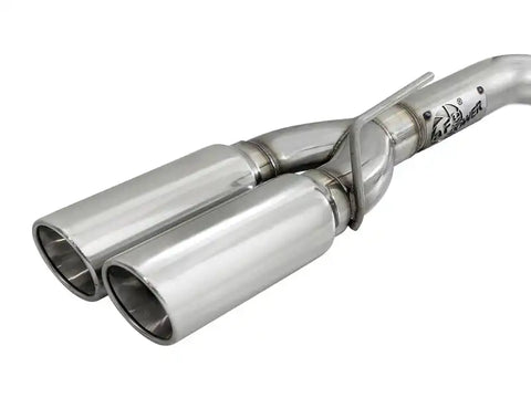 aFe 49-34102-P Vulcan Series 4-3in 304SS Exhaust Cat-Back w/ Pol Tips 2019 GM Silverado/Sierra 1500 V8-6.2L
