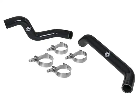 aFe 46-50004-B BladeRunner Radiator Hose Kit w/ Black Hoses 07-11 Jeep Wrangler (JK) V6 3.8L