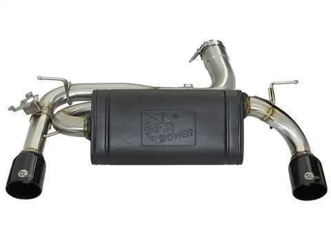 aFe 49-36335-B MACHForce XP 16-17 BMW 340i/iX 440i/iX L6-3.0L (t) SS Axle-Back Exhaust w/Black Tip