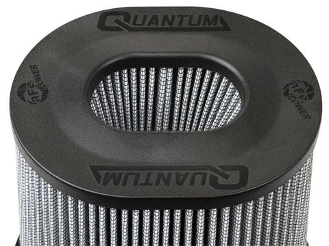 aFe 21-91129 Quantum Pro DRY S Air Filter Inverted Top - 5in Flange x 9in Height PDS