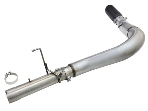 aFe 49-02051-1B MACHForce XP Exhaust Large Bore 5in DPF-Back Alu. 13-15 Dodge Trucks L6-6.7L (td) *Black Tip