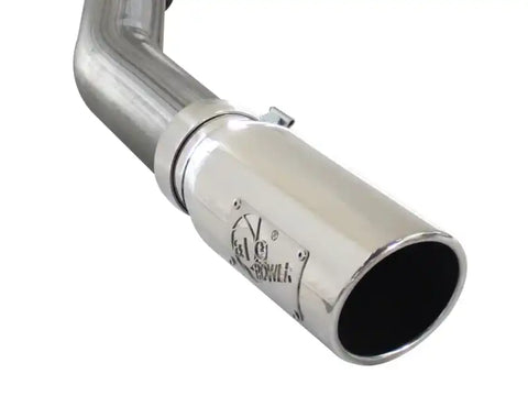 aFe 49-43067-P MACHForce XP SS Exhaust 3in Cat-Back w/4.5in Polished Tip 11-14 Ford F150 Ecoboost V6 3.5Ltt