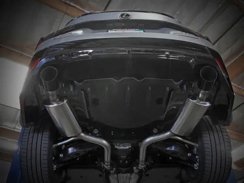 aFe 49-36060-C Lexus IS350 14-22 V6-3.5L Takeda Axle-Back Exhaust System- Carbon Fiber Tip