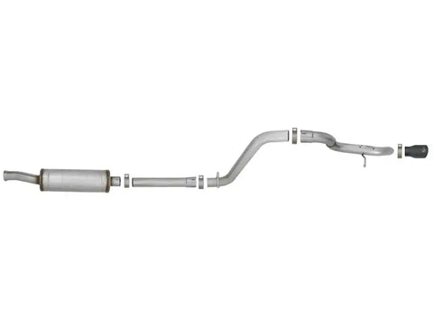 aFe 49-48075-B MACH Force-Xp Axle-Back Hi-Tuck Exhaust System w/Black Tip 18-19 Jeep Wrangler (JL) V6 3.6L