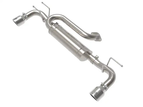 aFe 49-37023-P 19-22 Mazda 3 L4 2.5L Takeda 3in to 2-1/2in 304 Stainless Steel Axle-Back Exhaust w/Polished Tip