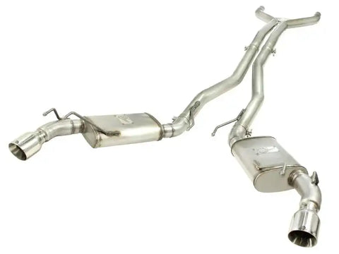 aFe 49-44039-P MACHForce XP Exhaust 3in Stainless Stee CB/10-13 Chevy Camaro V8-6.2L (td) (pol tip)