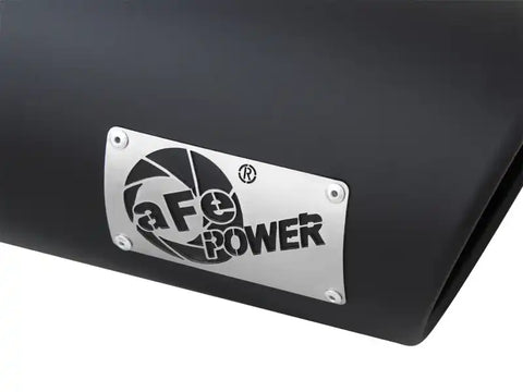 aFe 49T40606-B15 Diesel Exhaust Tip Bolt On Black 4in Inlex x 6in Outlet 15in