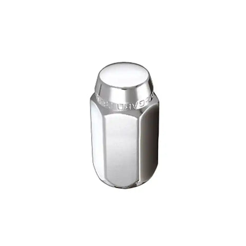 McGard Hex Lug Nut (Cone Seat) M12X1.25 / 13/16 1.28in. Length (Box of 100) - Chrome