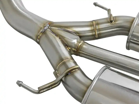 aFe 49-36623-B Takeda 3in 304 SS Cat-Back Exhaust w/ Tri-Black Tips 17-18 Honda Civic Type R L4 2.0L (t)