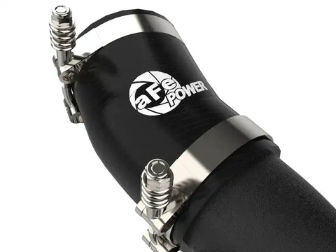 aFe 46-20504-B 18-22 Kia Singer V6-3.3L BladeRunner Alum Hot/Cold Charge Pipe Kit Black