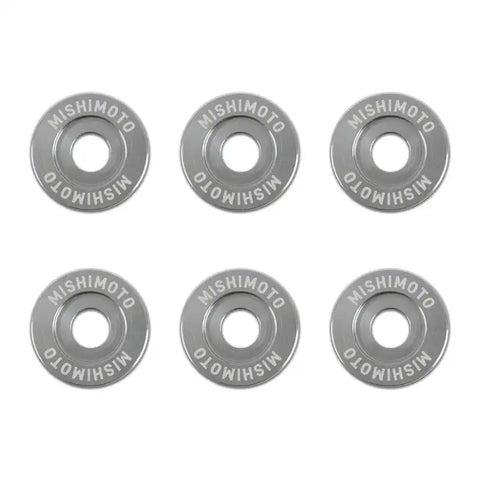 Mishimoto Small Fender Washer Kit (6pcs) - Gunmetal