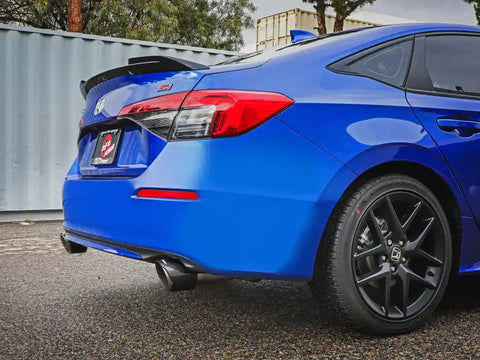 aFe 49-36630-C 22-23 Honda Civic Si L4 1.5L (t) Takeda 2.5in to 3in 304 SS Cat-Back Exhaust w/Carbon Fiber Tips