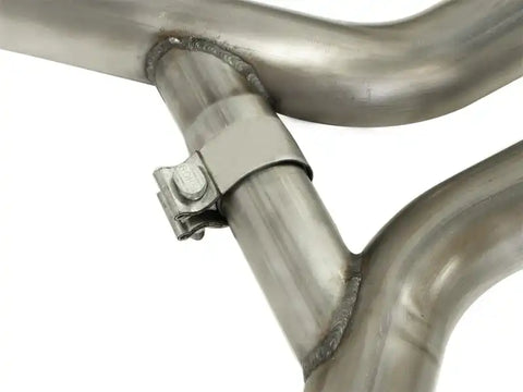 aFe 49-44042-B MACHForce XP Exhaust 2.5in Stainless Steel CB/10-13 Chevy Camaro V6-3.6L (td) (gloss blk tip)