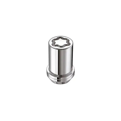 McGard Wheel Lock Nut Set - 4pk. (Tuner / Cone Seat) M12X1.5 13/16 Hex 1.24in. Length Chrome