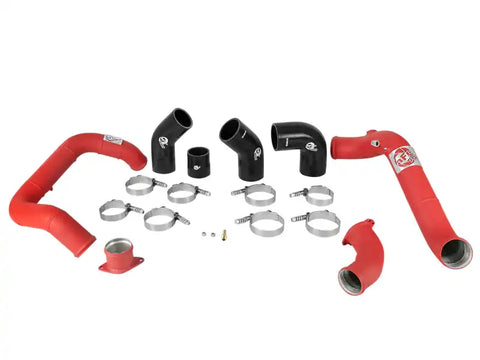 aFe 46-20344-R Bladerunner 2.25in & 2.5in Intercooler Tubes Hot Cold 16-18 Honda Civic I4-1.5L (t) - Red