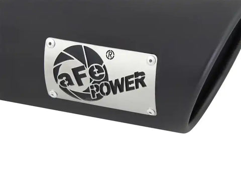 aFe 49T40501-B15 Diesel Exhaust Tip Bolt On Black 4in Inlex x 5in Outlet 15in