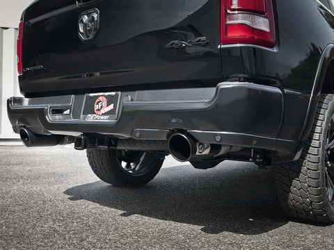 aFe 49-32081-B Gemini XV 3in 304 SS Cat-Back Exhaust 19-21 Ram 1500 V8 5.7L Hemi w/ Black Tips