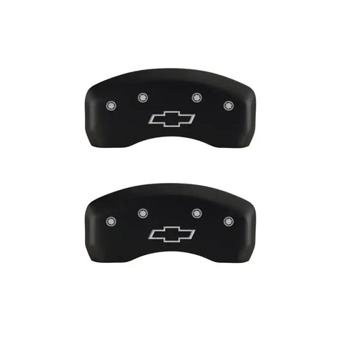 MGP 4 Caliper Covers Engraved Front & Rear 16-17 Chevy Malibu L/LS/Premier/LT