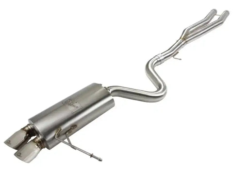 aFe 49-36313 MACHForce Exhaust Cat-Back SS-304 w/ Polished Tips 07-13 BMW 328i (E92/93) L6 3.0L Non-Turbo
