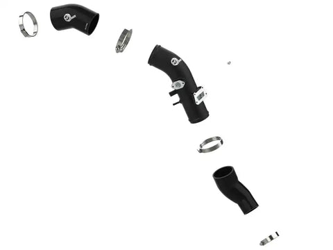 aFe 46-20649-B 19-22 Hyundai Veloster N L4 2.0L (t) BladeRunner 2-3/4in Aluminum Cold Charge Pipe - Black