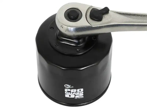 aFe 44-LF017-MB Pro GUARD D2 Oil Filter 02-17 Nissan Cars L4/ 04-17 Subaru H4 (4 Pack)