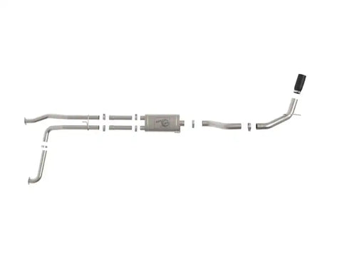 aFe 49-46135-B MACHForce XP Exhausts Cat-Back SS-409 Nissan Titan XD 16-19 V8-5.6L - Black