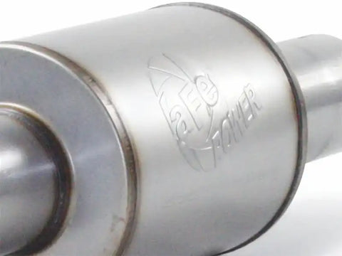 aFe 49-03041-B Atlas Exhaust 4in Aluminized Cat-Back w/ 304 SS Black Tip 11-13 Ford F-150 EcoBoost V6 3.5L (tt)