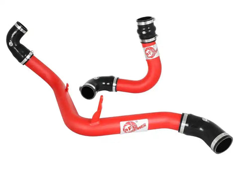 aFe 46-20184-R BladeRunner 2.5in Red Intercooler Tubes Hot and Cold Side 12-16 Ford Focus ST 2.0L (t)