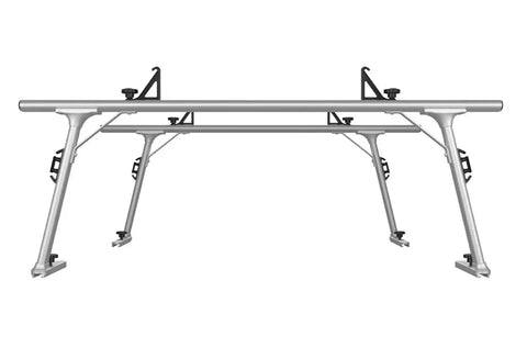 Thule 43001XT - ThuleThule TracRac SR Sliding Truck Rack 25 in. Heigth 69.5 Length Silver