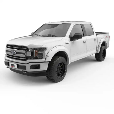 EGR 15+ Ford F150 Bolt-On Look Color Match Fender Flares - Set Oxford White