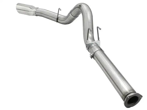 aFe 49-03064-P Atlas Exhausts 5in DPF-Back Aluminized Steel Exhaust 2015 Ford Diesel V8 6.7L (td) Polished Tip