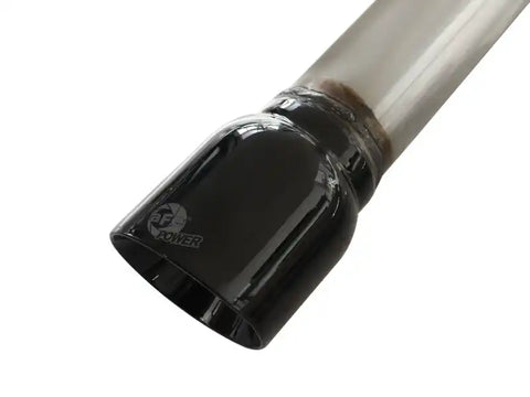 aFe 49-36419-B 17-19 Audi A4 (L4-2.0L) MACH Force-Xp Stainless Steel Axle-Back Exhaust System - Black Tip
