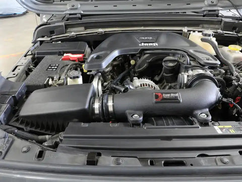 aFe 55-10009D Super Stock Induction System Pro Dry S Media Jeep 18-21 Wrangler JL / 20-21 Gladiator JT V6-3.6L