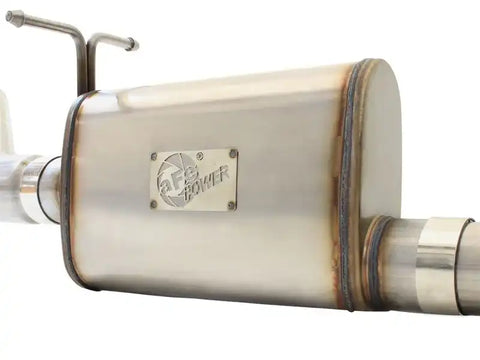 aFe 49-43076-B MACHForce XP Exhaust 3in-3.5in SS Single Side Ext CB w/ Black Tip 99-04 Ford F150 V8 5.4L/6.8L