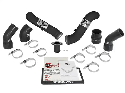 aFe 46-20284-B Bladerunner 3in Intercooler Hot and Cold Side Tubes 16-17 Nissan Titan XD V8 5.0L (td)