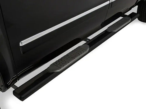ICI 5'' Oval Black Cab Length Nerf Bars