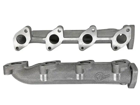 aFe 46-40124 BladeRunner Ported Ductile Iron Exhaust Manifold 08-10 Ford Diesel Trucks V8 6.4L (td)