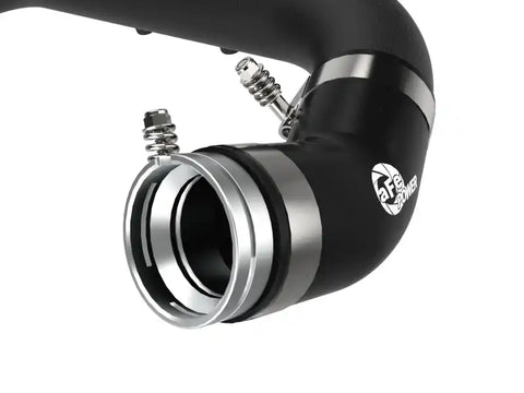 aFe 46-20488-B BladeRunner Black 2-3/4in Aluminum Charge Pipe 2021 Toyota Supra GR (A90) I4-2.0L (t) B48